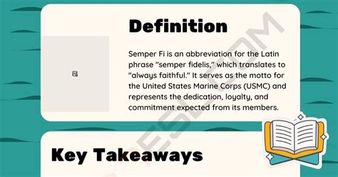 kemper fidelis|Semper fi Definition & Meaning